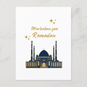 Postal Festiva Feliz Ramadan Kareem -Citas de Eid Mubarak