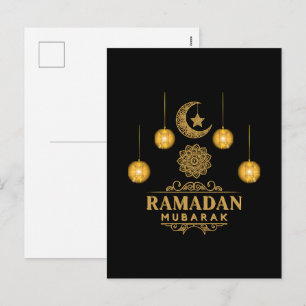 Postal Festiva Feliz Ramadán Kareem Y Eid Mubarak 2023