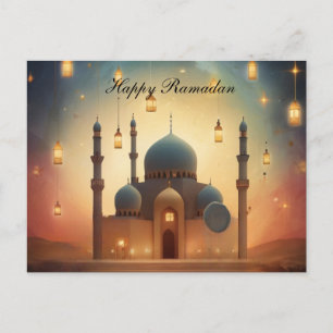 Postal Festiva Feliz Ramadan Post Card