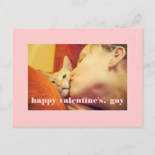 Postal Festiva feliz San Valentín gay