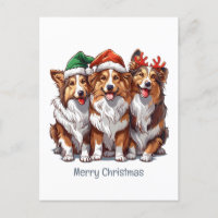 Ferry Christmas Shetland Sheepdogs