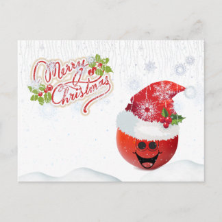 Postal Festiva Ferry Christmas Tomate Postcard