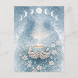 Postal Festiva Fertility Goddess Day Watercolor Postcard