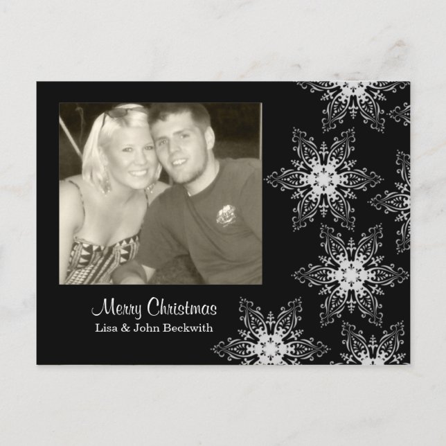 Postal Festiva Fest de la nieve (Anverso)