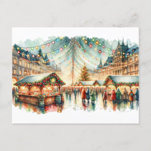 Postal Festiva Festival de navidades