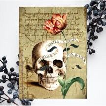 Festividad de escritura floral de calavera de vapo