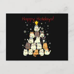 Postal Festiva ¡Festividad de gato!