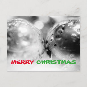 Postal Festiva Festividad de los Navidades modernos