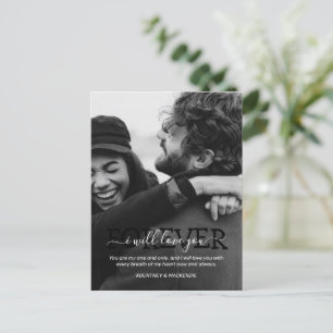 Postal Festiva Festividad Minimalista de San Valentín