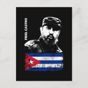 Postal Festiva Fidel Castro Revolución cubana