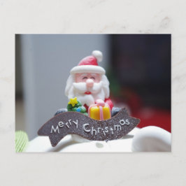 Postal Festiva Fiesta de Navidades de Santa Claus Cake