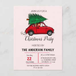 Postal Festiva Fiesta de navidades, vacaciones de invierno de Wat