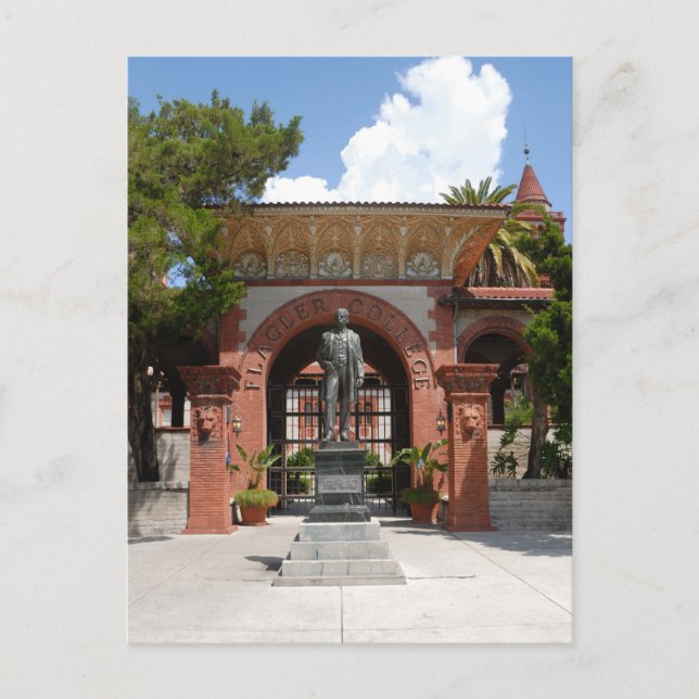 Postal Festiva Flagler College (Anverso)