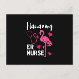Postal Festiva Flamante Flamingo ER Nurse Nurse Nurse Nurse Regal