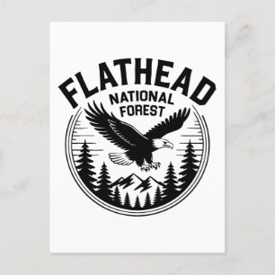 Postal Festiva Flathead National Forest Montana Adventure Vibes