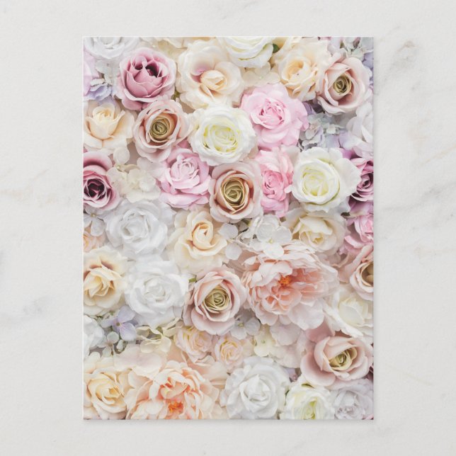 Postal Festiva Flor Bouquet (Anverso)