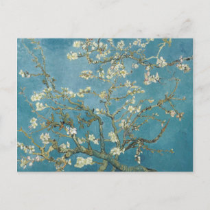 Postal Festiva Flor de almendras de Vincent van Gogh (1890)