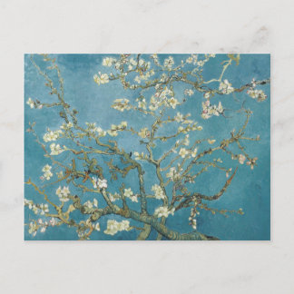 Postal Festiva Flor de almendras de Vincent van Gogh (1890)