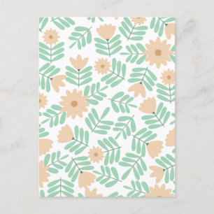 Postal Festiva Flor mínima