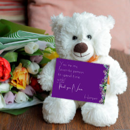 Postal Festiva Floral acuarela Día de la abuela