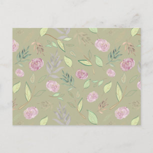 Postal Festiva Flores acuáticas festivas 5