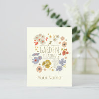 Flores botánicas de jardín para mamá y papá jardin
