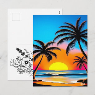 Postal Festiva Fondos de Pantalla Estéticos de Verano 2026 para T