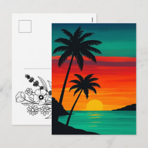 Postal Festiva Fondos de Pantalla Estéticos de Verano 2026 para T