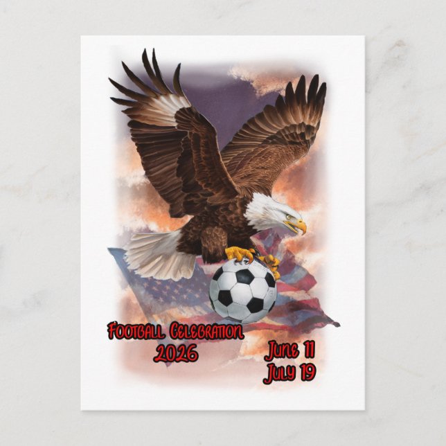 Postal Festiva Football Celebration 2026 on a (Anverso)