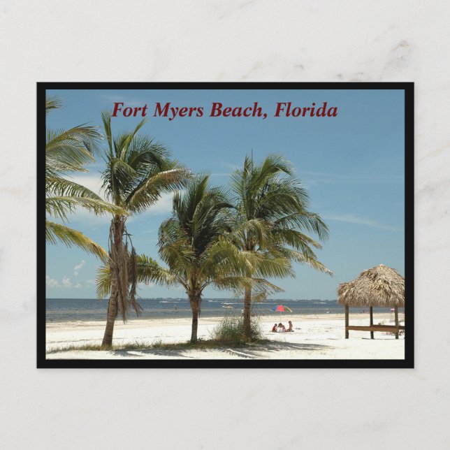 Postal Festiva Fort Myers Beach, Florida (Anverso)