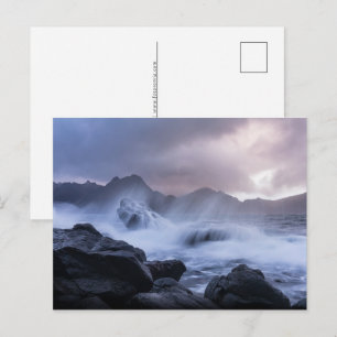 Postal Festiva Foto de la naturaleza de Noruega