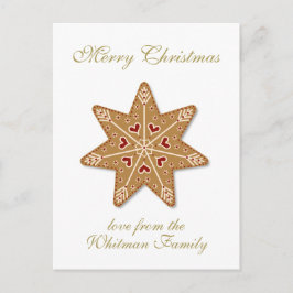 Postal Festiva Foto de la receta navideña de Merry