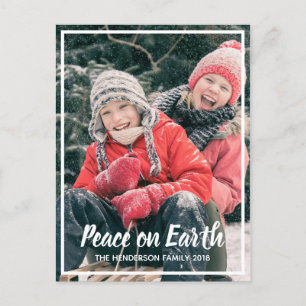 Postal Festiva Foto de Peace on Earth