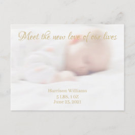 Postal Festiva Foto del personalizado Nacimiento Nacimiento Carte