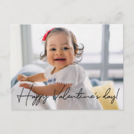 Postal Festiva Foto El día de San Valentín personalizada de CuteH
