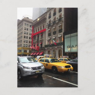 Postal Festiva Fotografía de Navidades de la Quinta Avenida Nueva