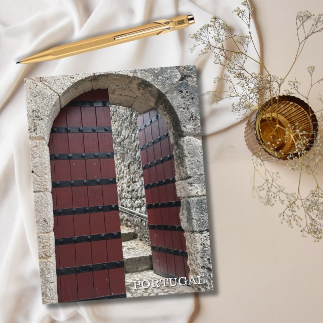 Postal Festiva Fotografía en Portugal, Puerta del Castillo Rústic (Subido por el creador)