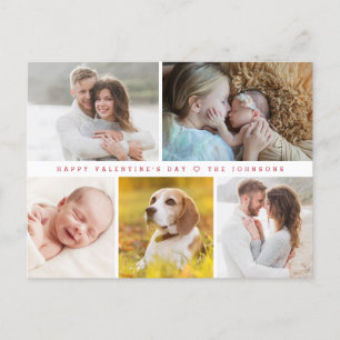 Postal Festiva Fotos de la familia de Personalizados del Día de S