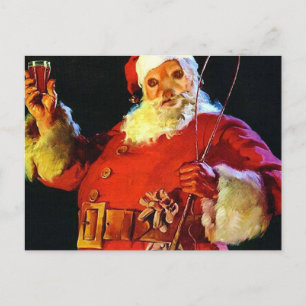 Postal Festiva Fox es otro Santa