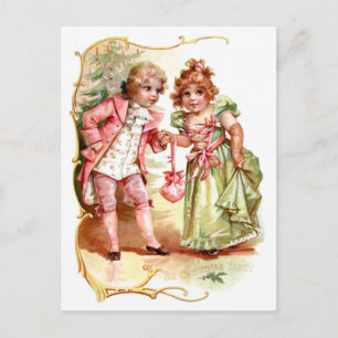 Postal Festiva Frances Brundage: El Fiesta Navidades