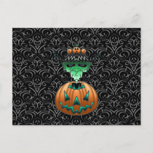 Postal Festiva Frankenstein Zombie