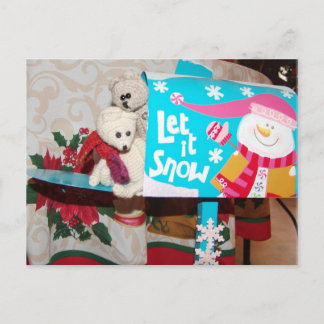 Postal Festiva Franscious and Lennart Let It Snow Mailbox