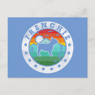 Postal Festiva Frenchie Bulldog Dog Mom Dad