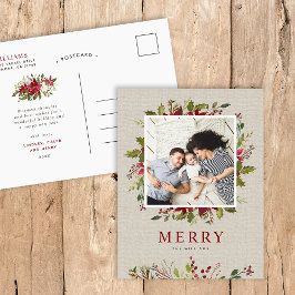 Postal Festiva Fresa verde | Foto de Navidades