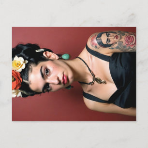 Postal Festiva Frida Kahlo