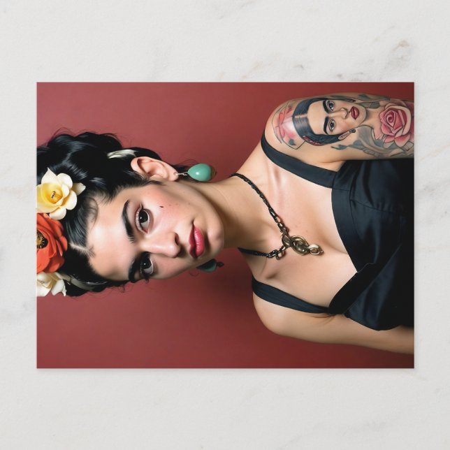 Postal Festiva Frida Kahlo (Anverso)
