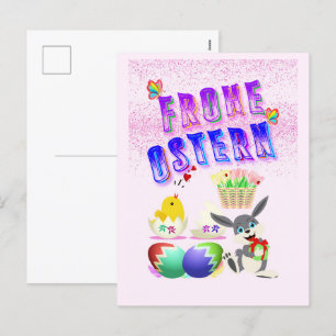 Postal Festiva Frohe Ostern