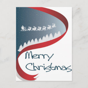 Postal Festiva Frohe Weihnacht... / Feliz Navidad.