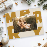 Postal Festiva Frohe Weihnachten kundenspezifische Foto Feiertage<br><div class="desc">Frohe Weihnachten,  kundenspezifisches Foto,  Urlaub Postkarte.</div>