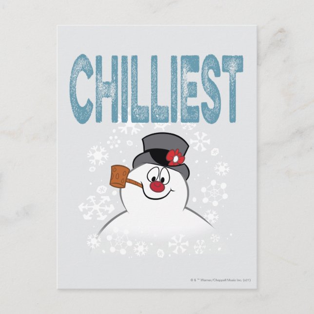 Postal Festiva Frosty the Snowman™ | Chilmás (Anverso)